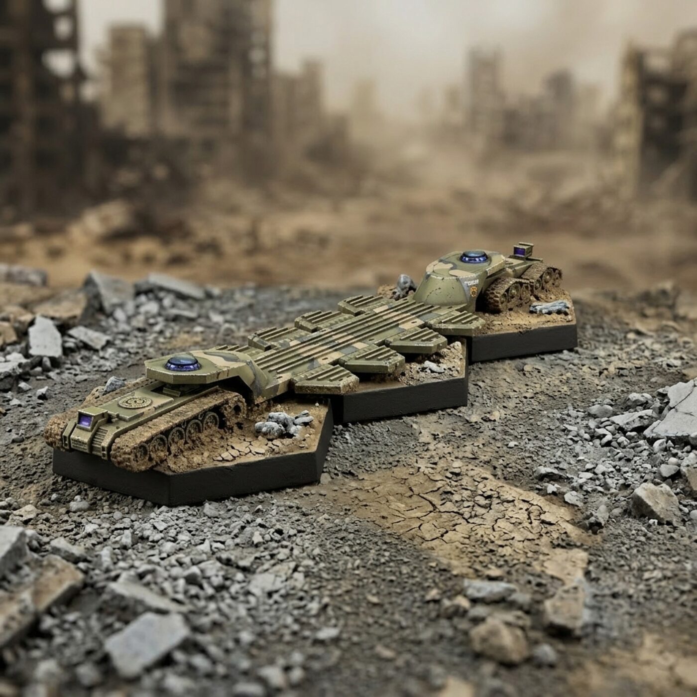 Super Heavy Transport - USe Mechs 3D Miniature Painted Mech Miniature