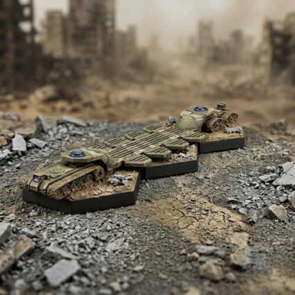 Super Heavy Transport - USe Mechs 3D Miniature Painted Mech Miniature