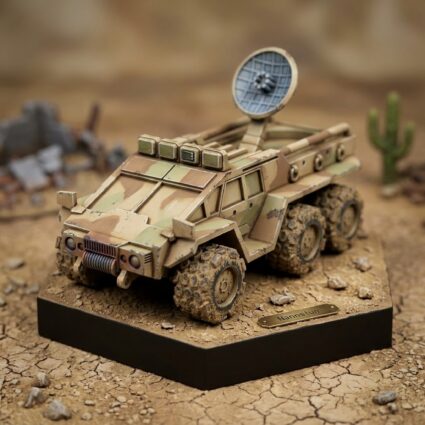 Swiftwind Scout Car Deployed Painted Mech Miniature
