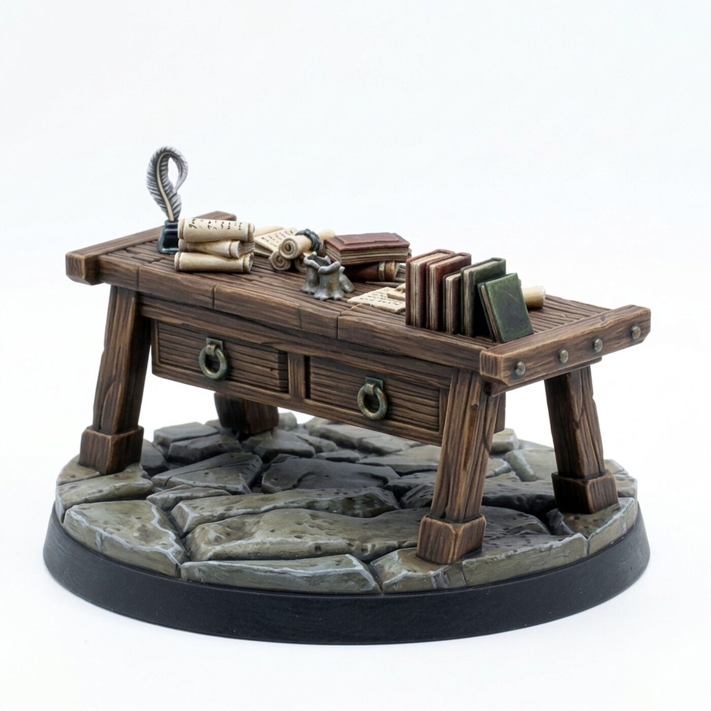 Table - Painted 3D Printed Miniature