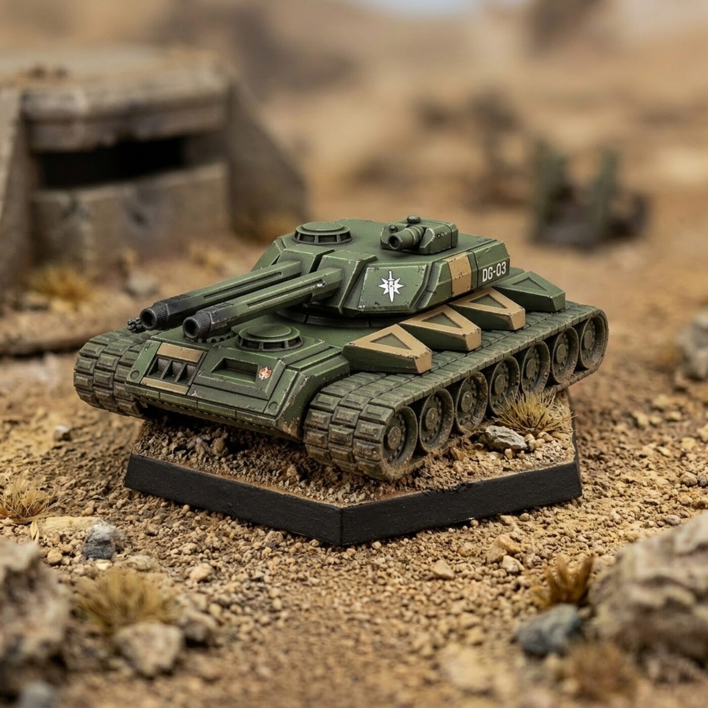 Takashi Combat Vehicle (USe Mechs) Painted Mech Miniature