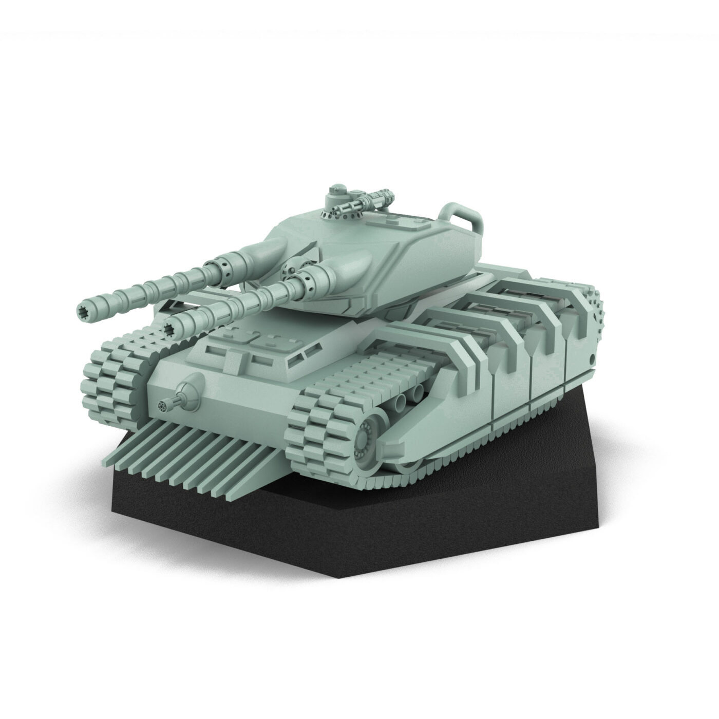 Takashi Urban Combat Defense Tank (USe Mechs) 3D Printed Mech Miniature