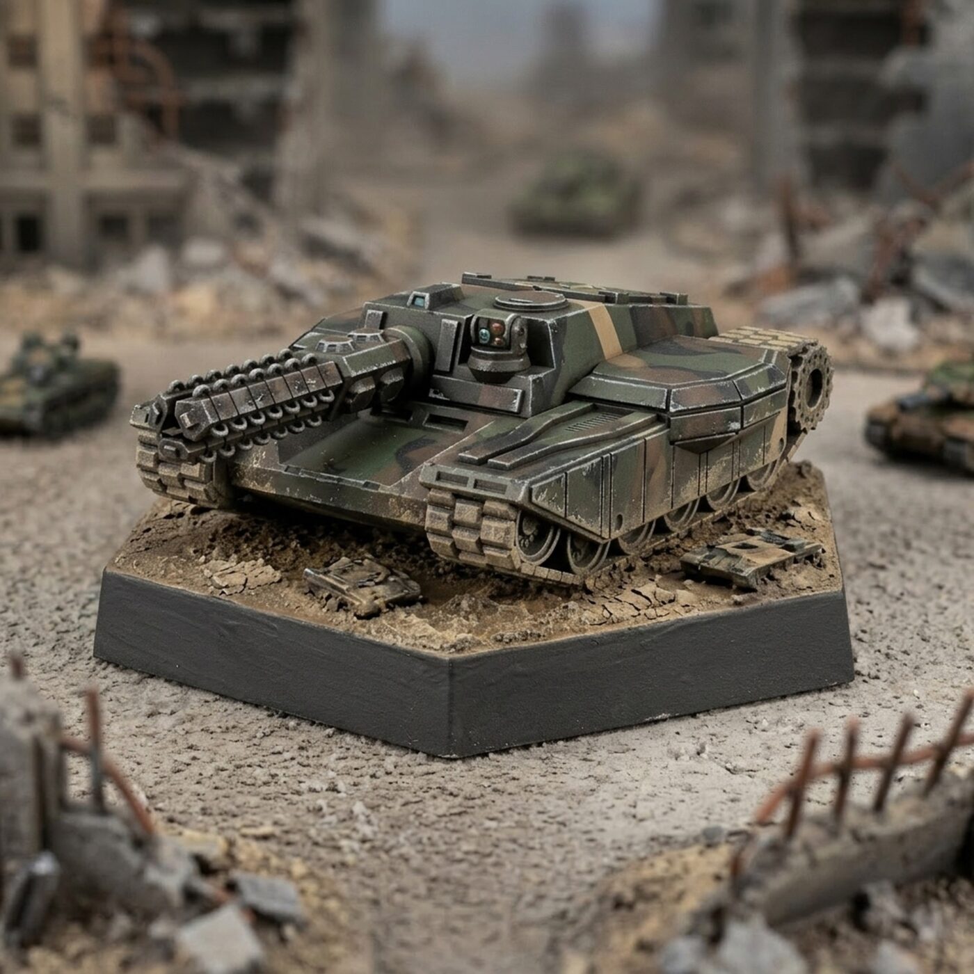 Tank Destroyer - USe Mechs 3D Printed Miniature Painted Mech Miniature