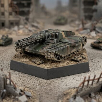 Tank Destroyer - USe Mechs 3D Printed Miniature Painted Mech Miniature