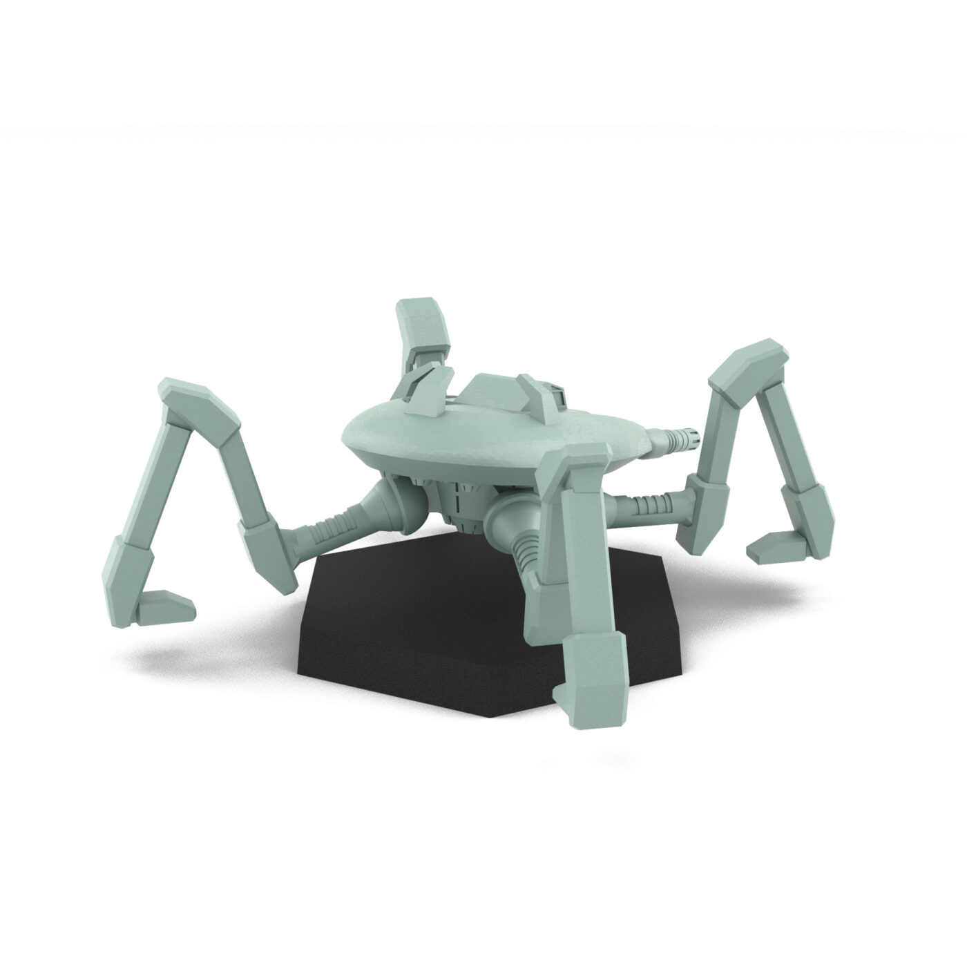 Tarantula Mech (USe Mechs) - 3D Printed Miniature