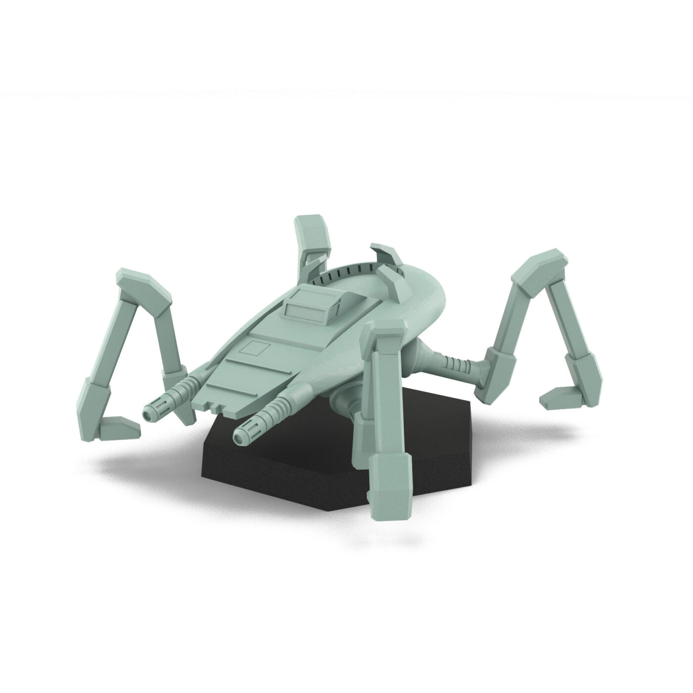 Tarantula Mech (USe Mechs) - 3D Printed Miniature 3D Printed Mech Miniature
