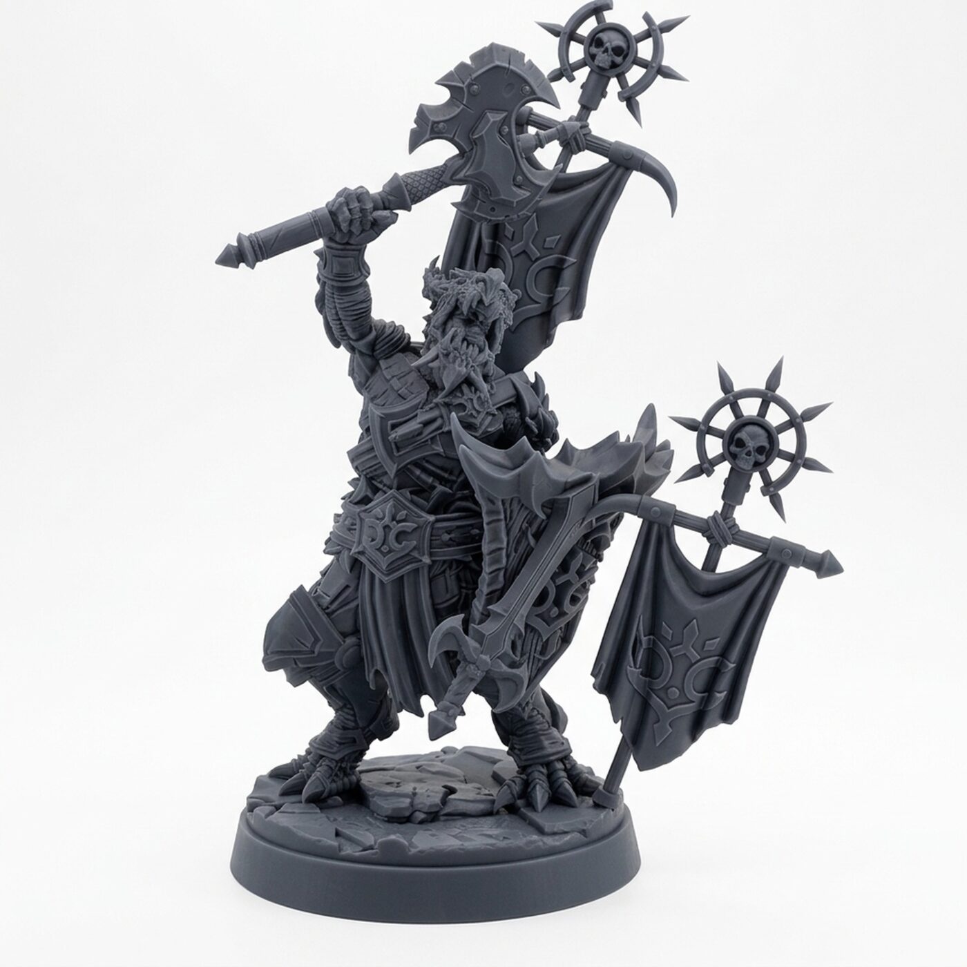 Tempest Guard A - Gray Resin 3D Printed Miniature