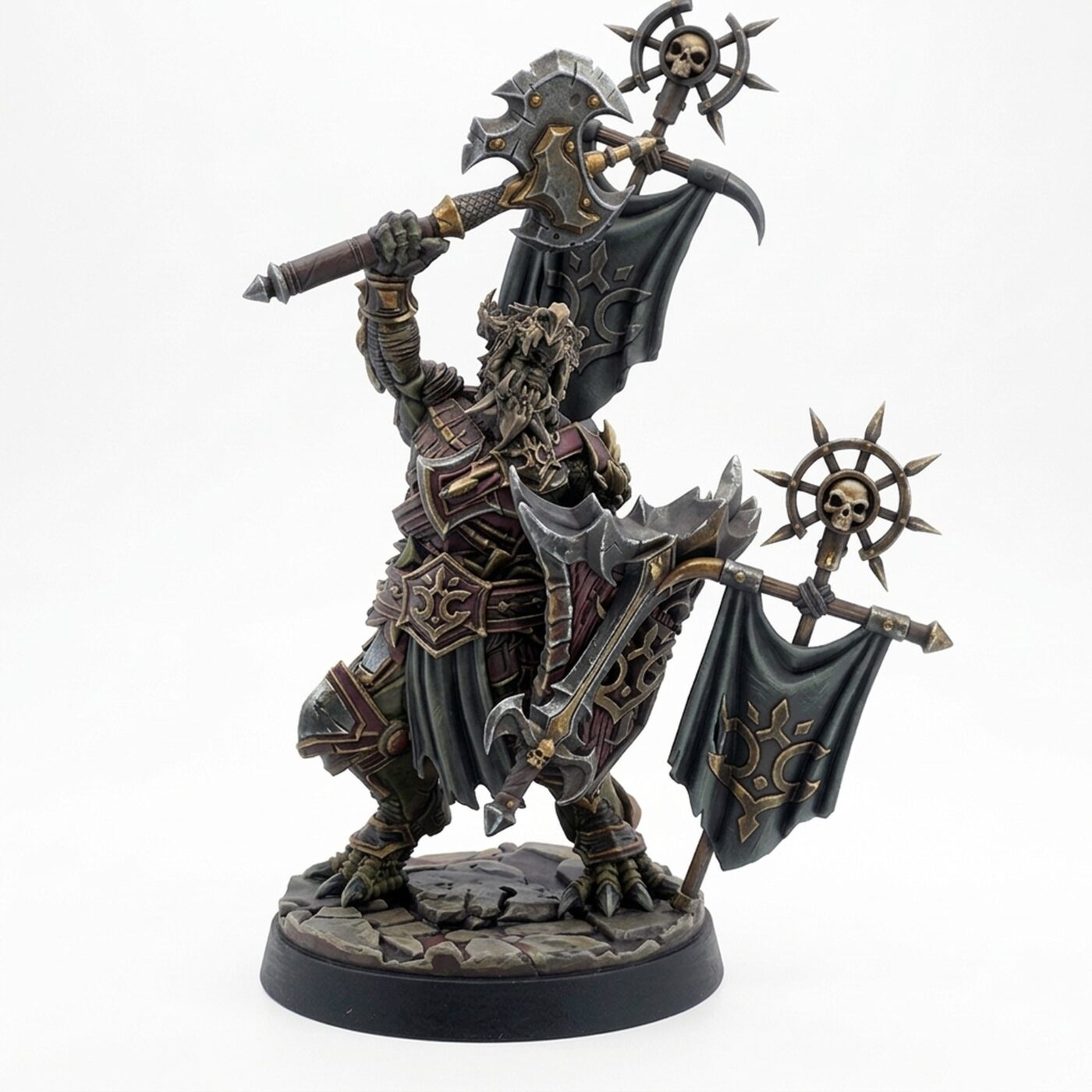 Tempest Guard A - Painted 3D Printed Miniature