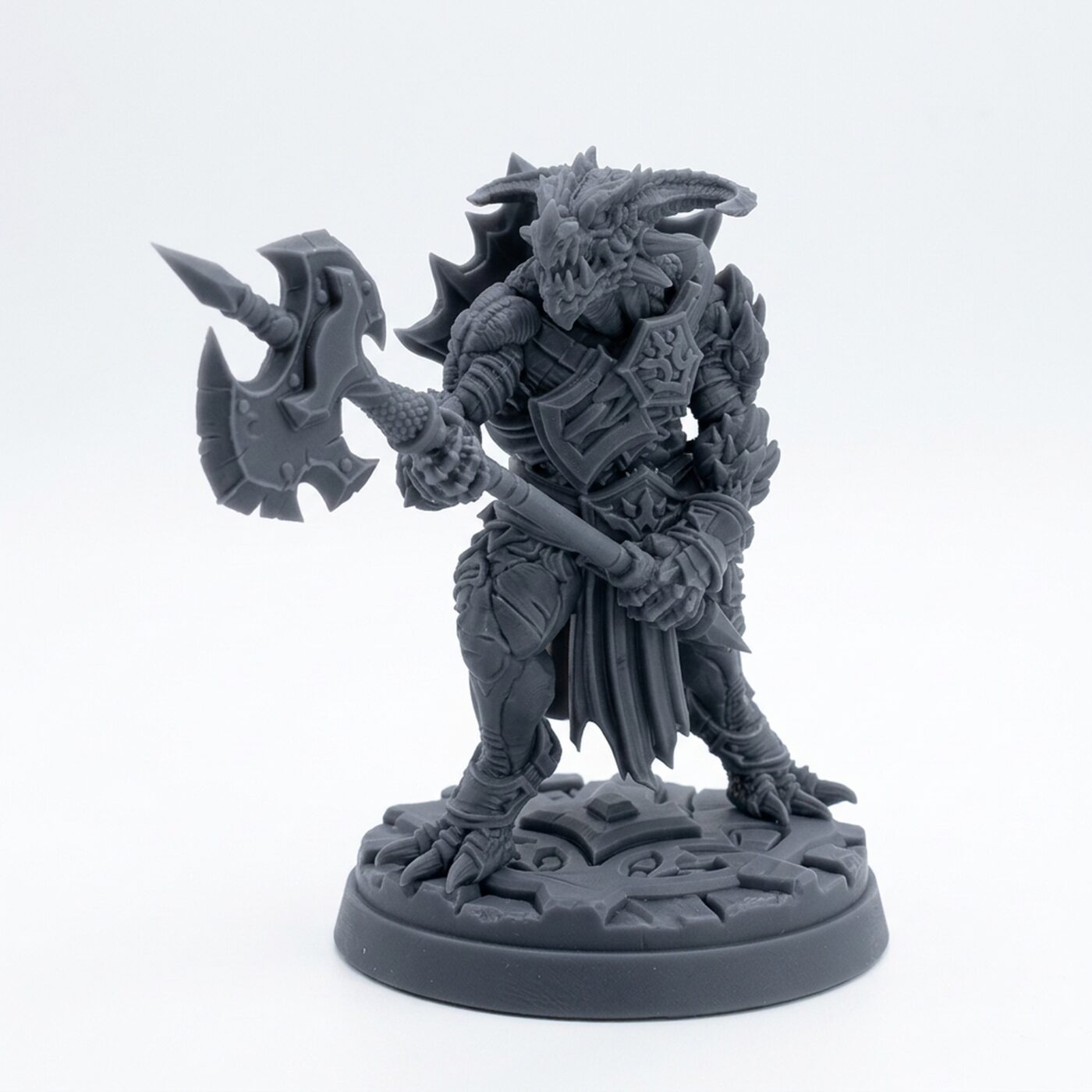 Tempest Guard D - Gray Resin 3D Printed Miniature