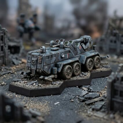 TEPPO Stowed - heavy sci-fi vehicle miniature Painted Mech Miniature