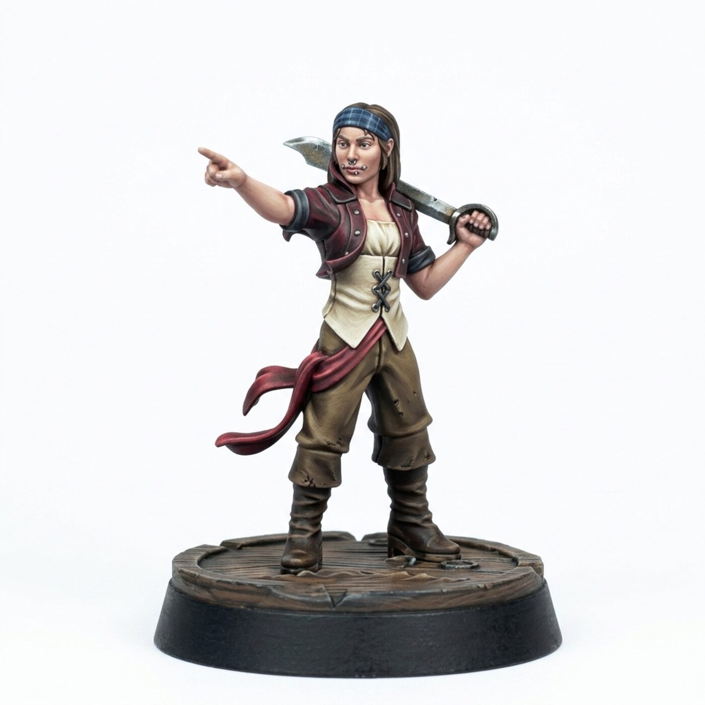 The First Mate - Painted 3D Printed Miniature