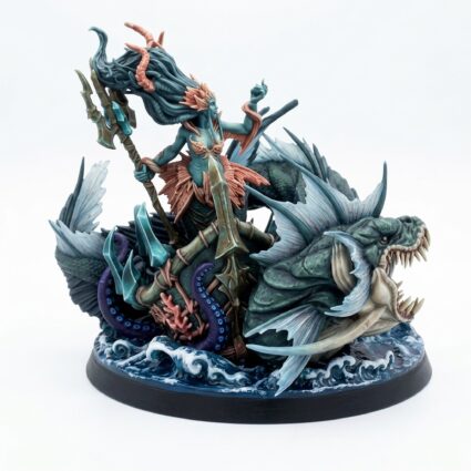 The Siren Queen - Painted 3D Printed Miniature