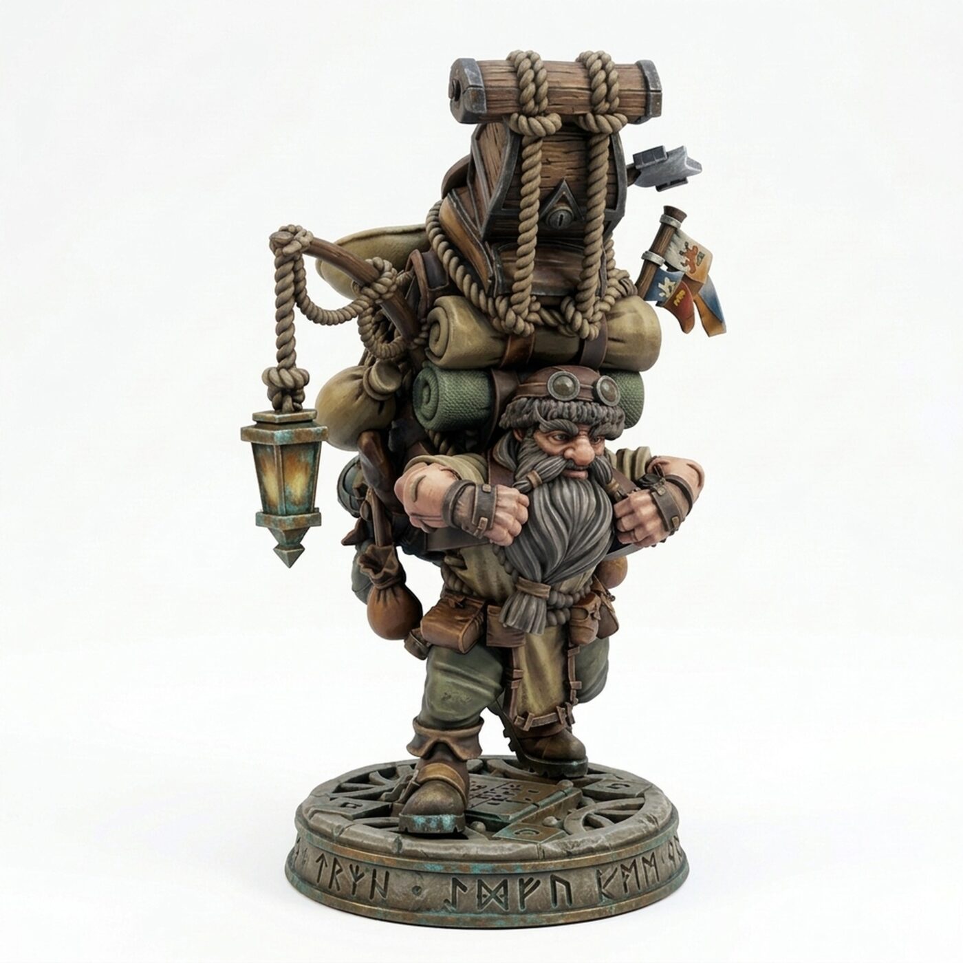 Thondrik Heavy Traveler - Painted 3D Printed Miniature