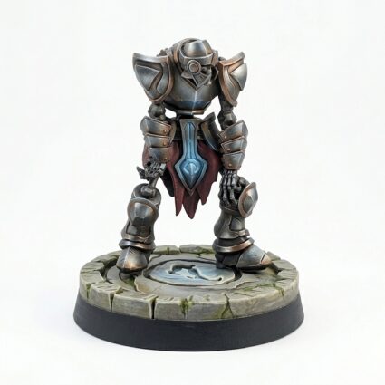 Tired Skeleton - Painted 3D Printed Miniature