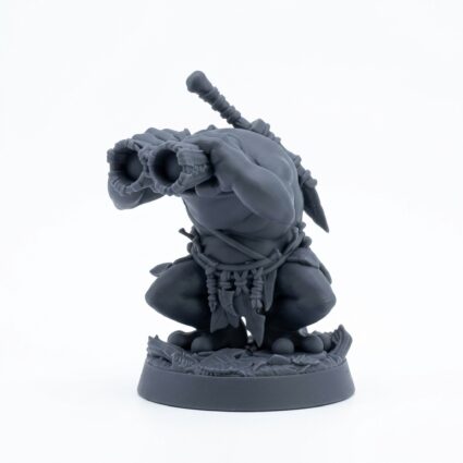 Toad Scout B - Gray Resin 3D Printed Miniature