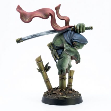 Toadassassin B - Painted 3D Printed Miniature