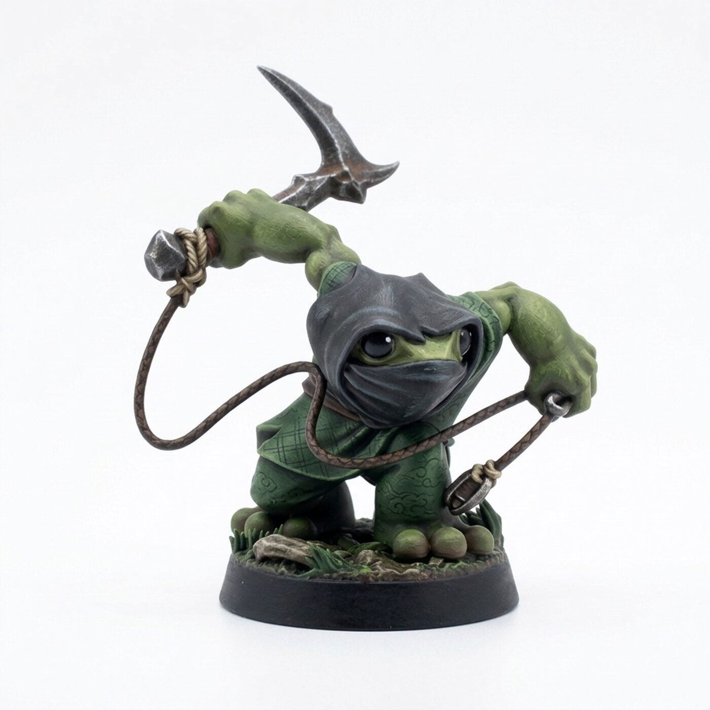 Toadassassin C - Painted 3D Printed Miniature