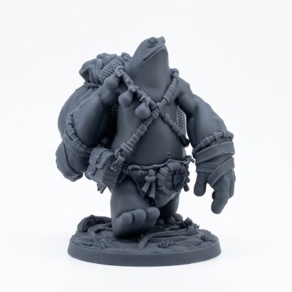 Toadcarrier A - Gray Resin 3D Printed Miniature