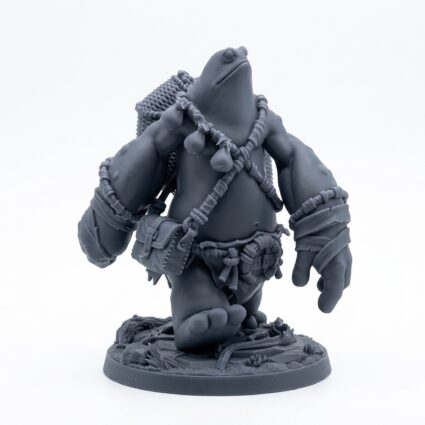 Toadcarrier B - Gray Resin 3D Printed Miniature
