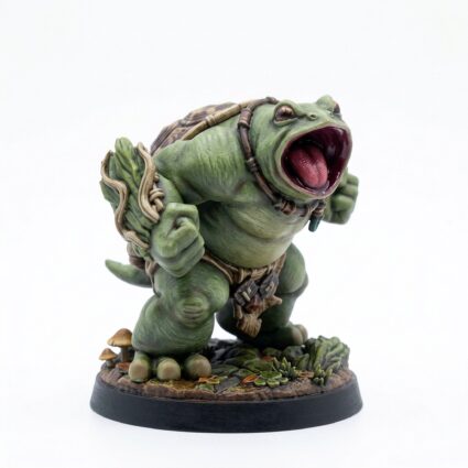 Toadsmasher B - Painted 3D Printed Miniature
