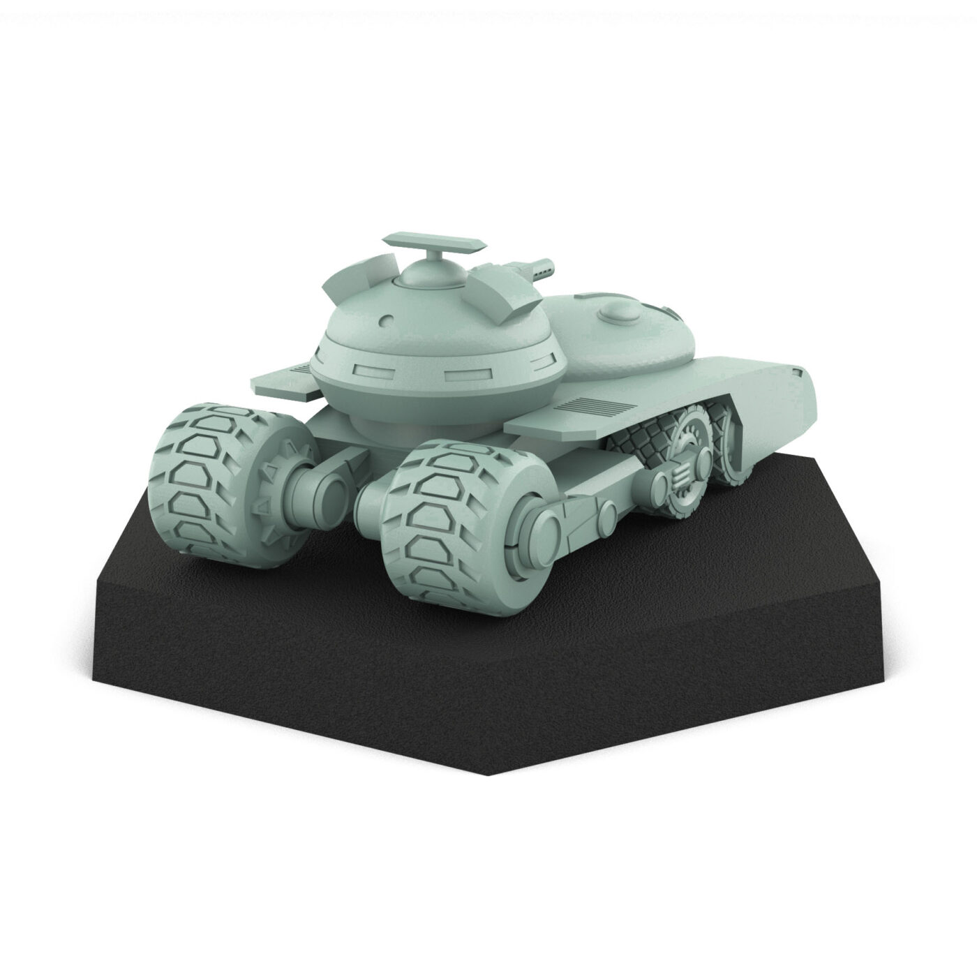 Tokugawa Heavy Tank - Sci-Fi Miniature