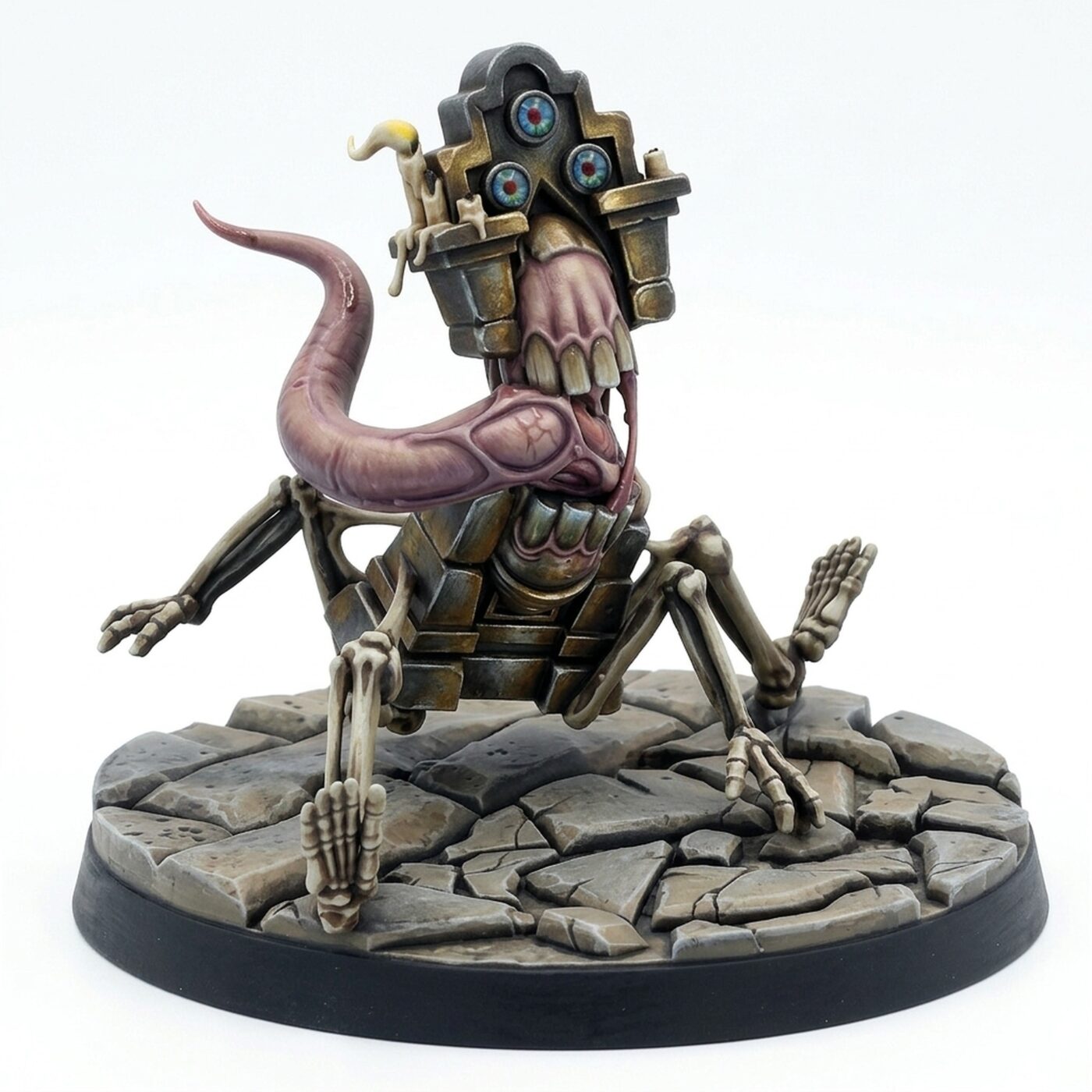 Tombstone Mimic - Painted 3D Printed Miniature