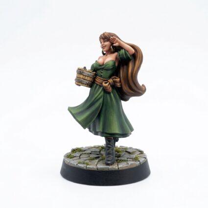 Tonata Tiefling Brat - Painted 3D Printed Miniature