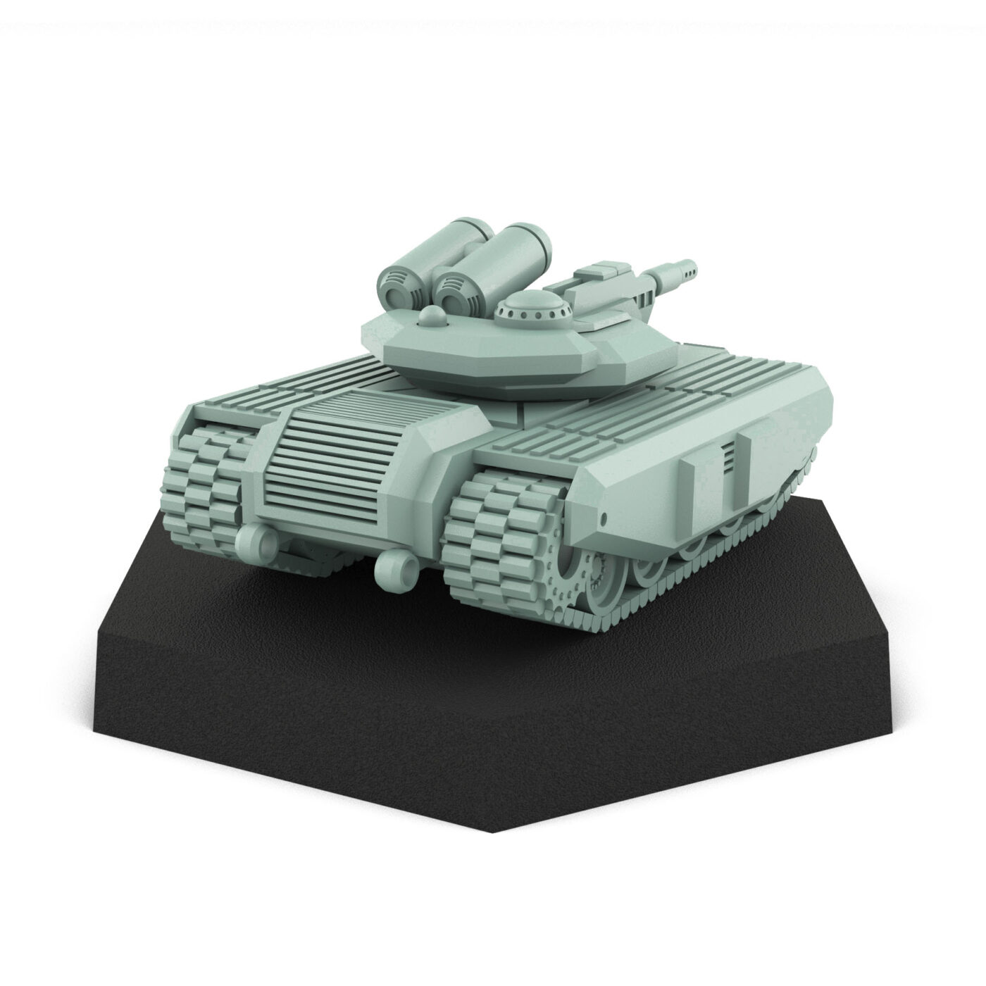 Tonga Heavy Tank Miniature by USe Mechs