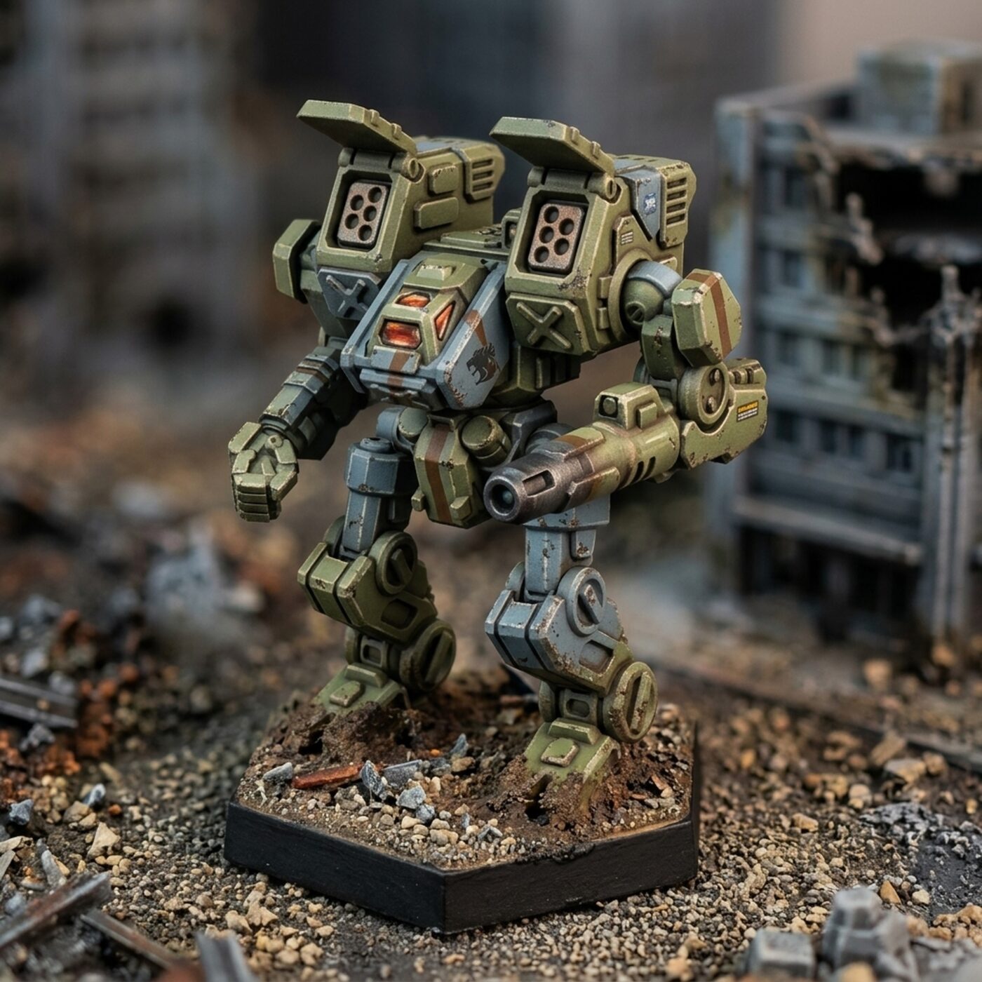 Tororo 6A Painted Mech Miniature