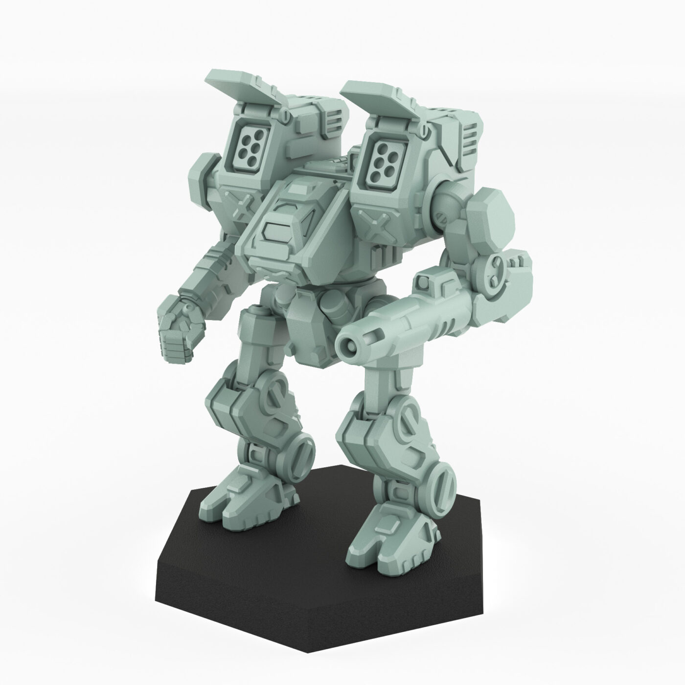 Tororo 6A 3D Printed Mech Miniature