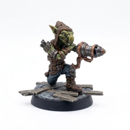 Tosser A Cannon Gaze - Painted 3D Printed Miniature