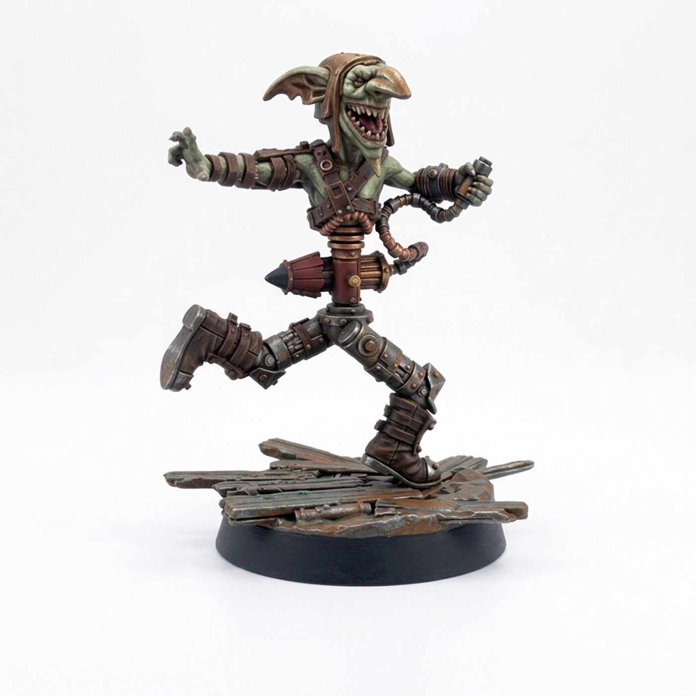 Tosser E Rocket Body Dash - Painted 3D Printed Miniature