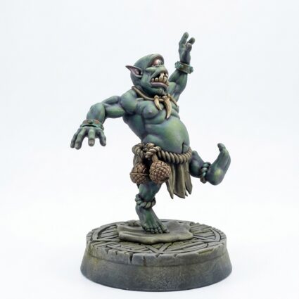 Trippping Over Cyclops - Painted 3D Printed Miniature