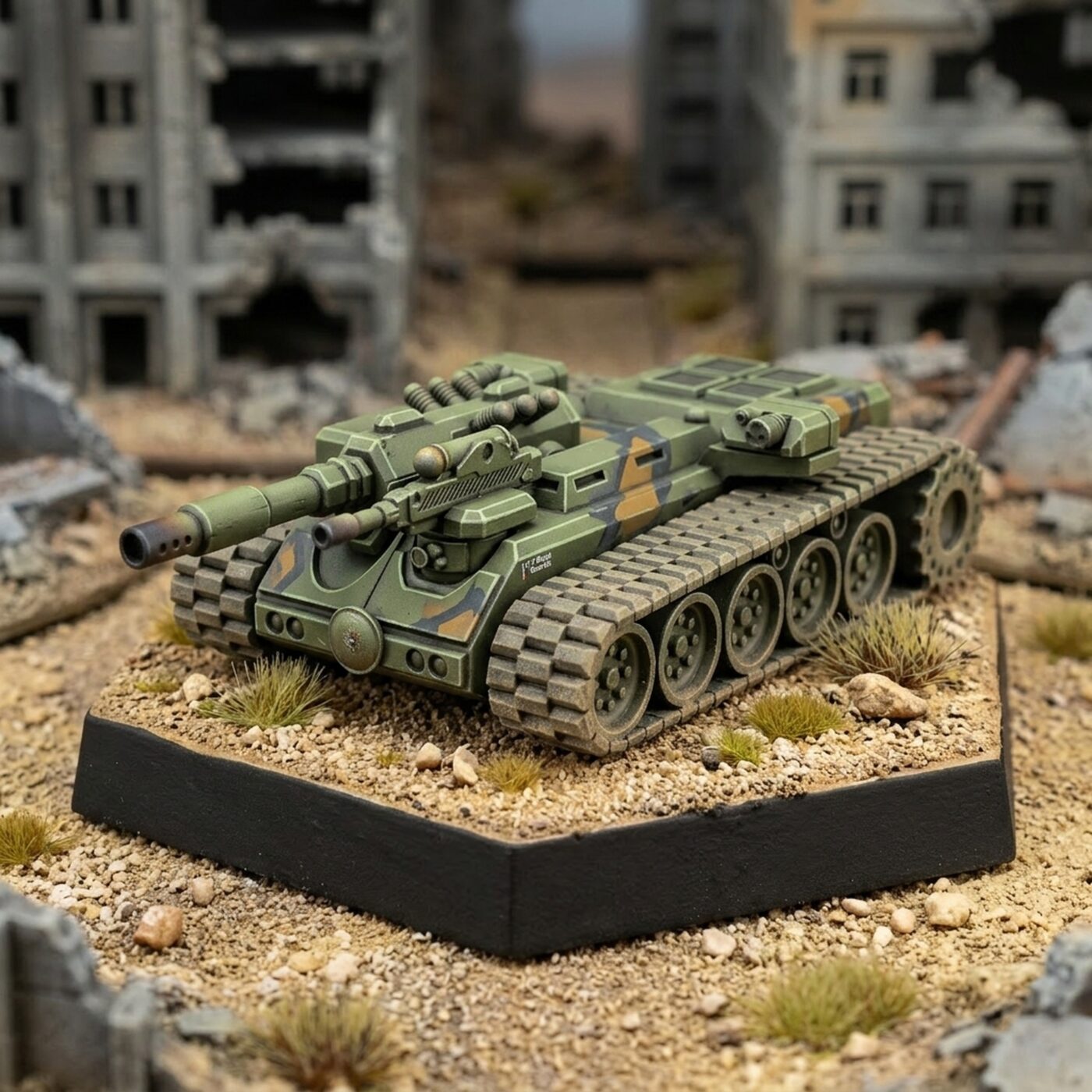 Troglodyte Subterranean Tank by USe Mechs Painted Mech Miniature