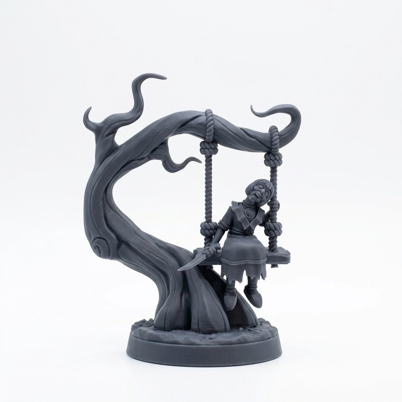 Twisted Tommy - Gray Resin 3D Printed Miniature
