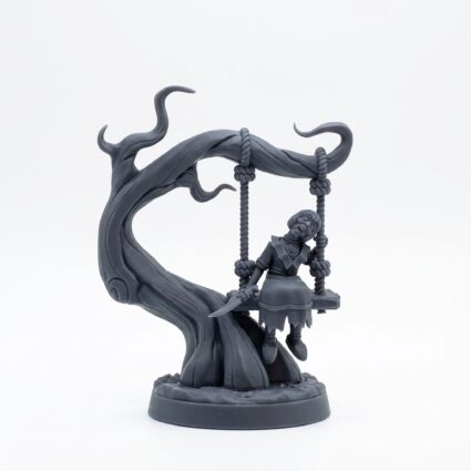 Twisted Tommy - Gray Resin 3D Printed Miniature