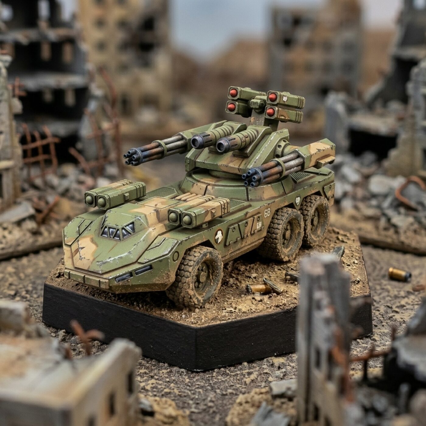 Typhoon Combat Vehicle Painted Mech Miniature