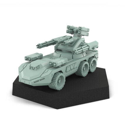 Typhoon Combat Vehicle 3D Printed Mech Miniature