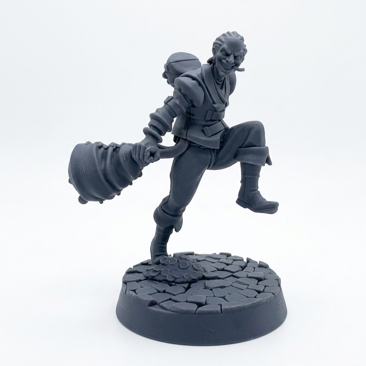 Typhoon Harry Collectingpayment - Gray Resin 3D Printed Miniature