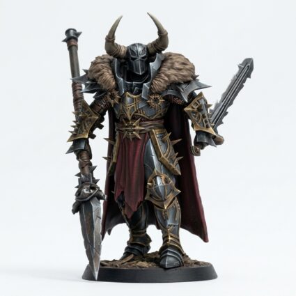 Unchainedcommander Attack Helm - Painted 3D Printed Miniature