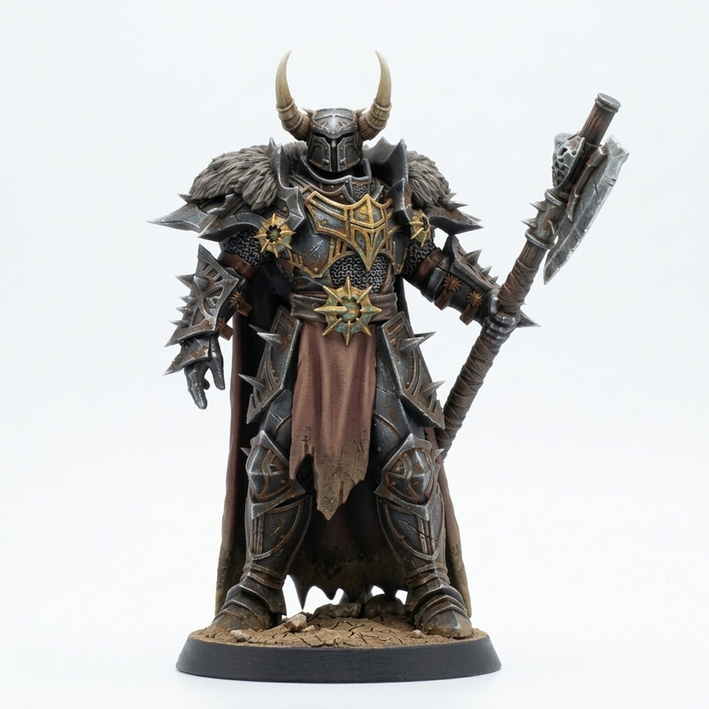 Unchainedcommander Chief Cape - Painted 3D Printed Miniature