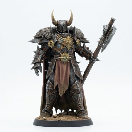 Unchainedcommander Chief Cape - Painted 3D Printed Miniature