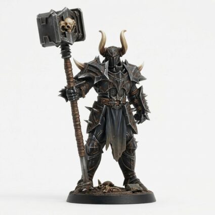 Unchainedcommander Guard Helm - Painted 3D Printed Miniature