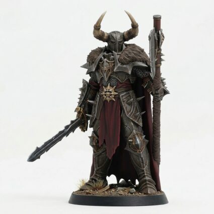 Unchainedcommander Taunt Cape - Painted 3D Printed Miniature