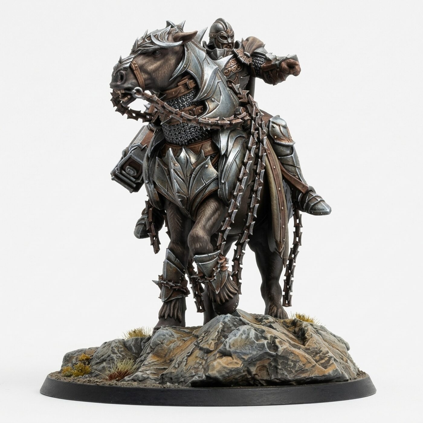 Unchainedhorse Stand Mount - Painted 3D Printed Miniature