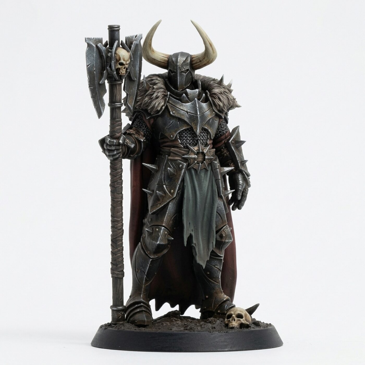 Unchainedsoldier Bigaxe Pose Raider - Painted 3D Printed Miniature