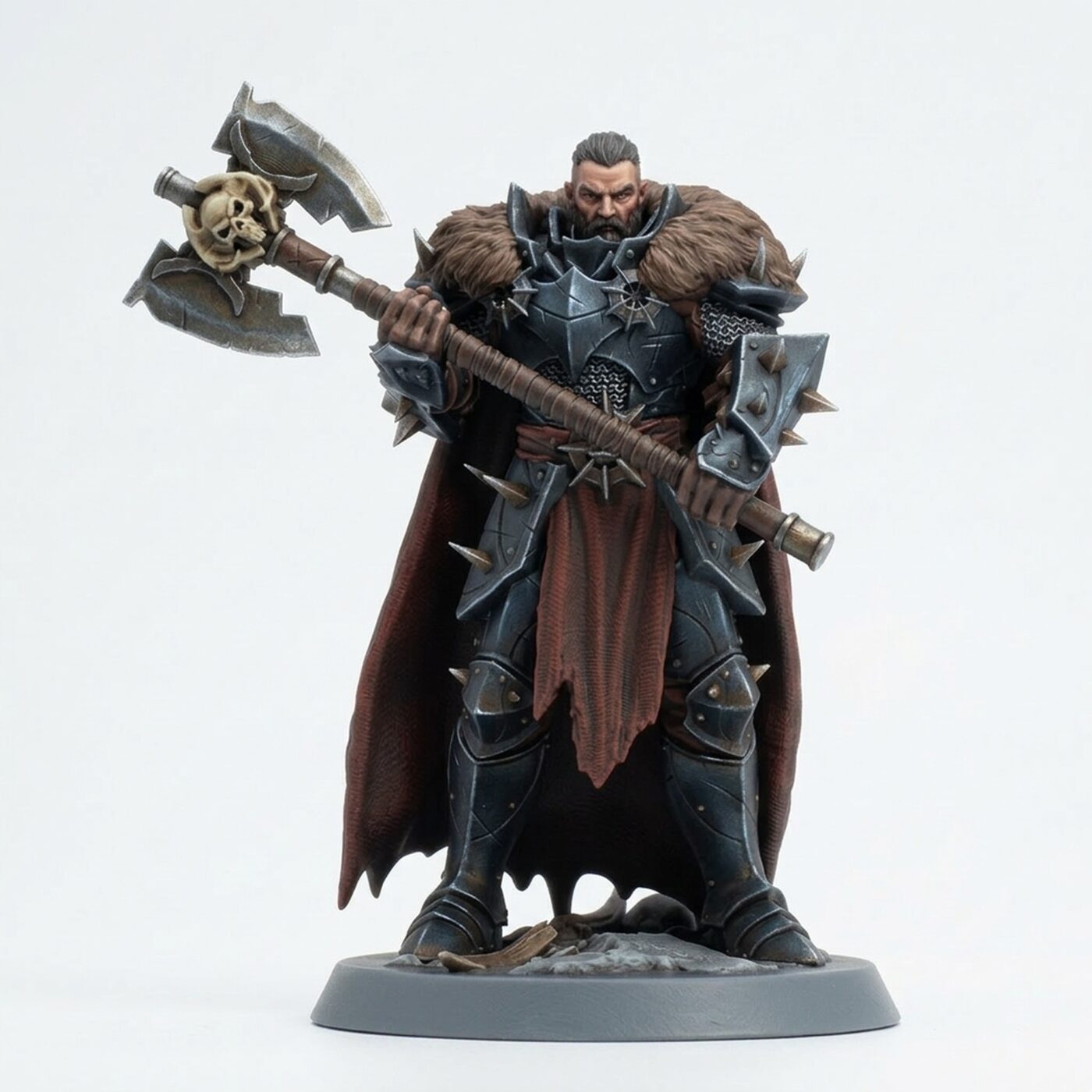 Unchainedsoldier Bigaxestand Raider - Painted 3D Printed Miniature