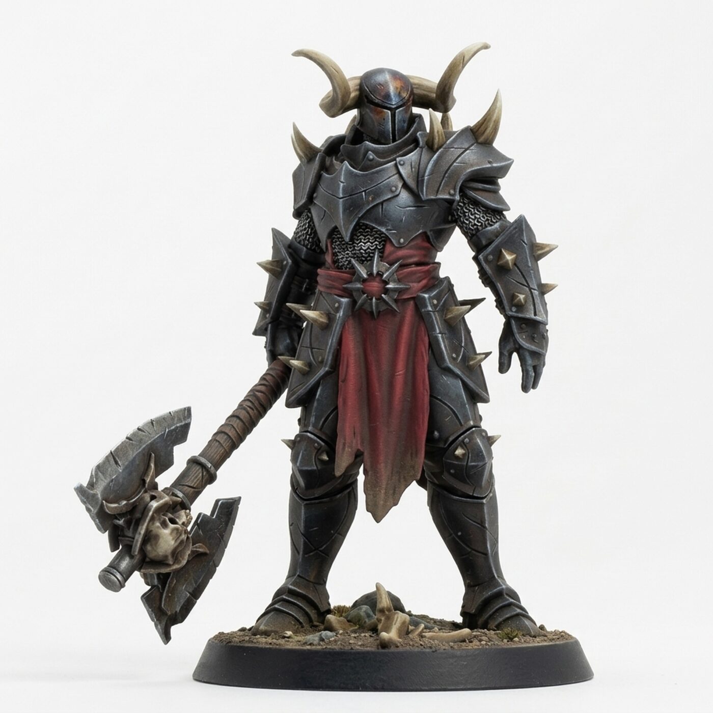 Unchainedsoldier Lookaxe Warrior - Painted 3D Printed Miniature