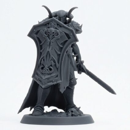 Unchainedsoldier Raider Swordlook Raider - Gray Resin 3D Printed Miniature