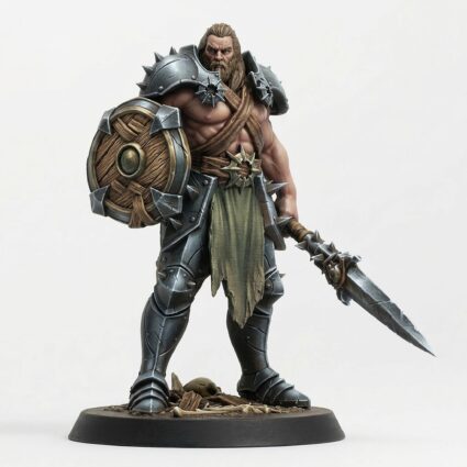 Unchainedsoldier Ranger Spearguard Ranger - Painted 3D Printed Miniature